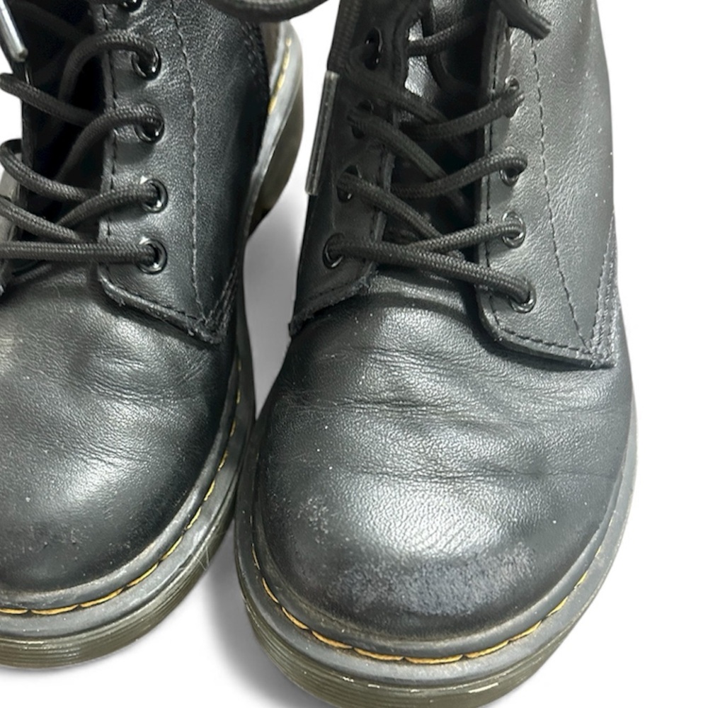 Dr. Martens Kids Black Lace-Up Boots - Picture 3 of 8
